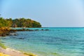 Tropical paradise beach. Thailand seascape lagoon