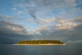 Tropical paradise - Mounu island, Tonga, South Pacific Royalty Free Stock Photo