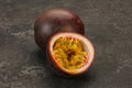 Tropical passion fruit- fresh, sweet and ripe