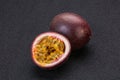 Tropical passion fruit- fresh, sweet and ripe