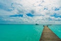 Tropical Pier Royalty Free Stock Photo