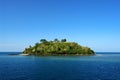 Tropical pristine island Royalty Free Stock Photo
