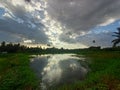 Tropical Rainfed Lake Royalty Free Stock Photo