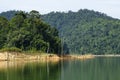 Tropical rainforest landscape of Royal Belum State Park located in Perak, Malaysia