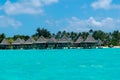 Tropical resort bora bora