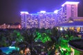 Tropical resort hotel Royalty Free Stock Photo