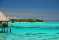 Tropical resort. Moorea, French Polynesia