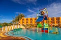 Tropical resort Three Corners Sunny Beach hotel Royalty Free Stock Photo