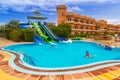 Tropical resort Three Corners Sunny Beach hotel Royalty Free Stock Photo