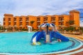 Tropical resort Three Corners Sunny Beach hotel Royalty Free Stock Photo