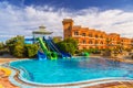 Tropical resort Three Corners Sunny Beach hotel Royalty Free Stock Photo