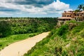 Tropical river Chavon in Dominican Republic