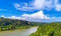 Tropical river lake water in Puerto Escondido Mexico