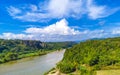 Tropical river lake water in Puerto Escondido Mexico