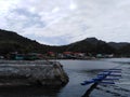 A Tropical Rural Scene in a Southeast Asian Sea Port