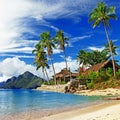 Tropical scenery Royalty Free Stock Photo