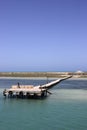 Tropical Scenery - Flamingos Island Beach, Mediterranean Sea Royalty Free Stock Photo