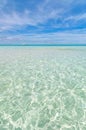 Tropical sea in Isla Mujeres, Mexico Royalty Free Stock Photo