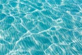 Tropical sea water texture reflections summer paradise Royalty Free Stock Photo