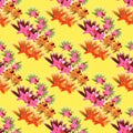 Tropical seamless background