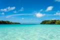 Tropical seascape in Los Roques Archipelago, Venezuela.