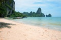 Tropical seashore Krabi,Thailand Royalty Free Stock Photo