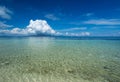 Tropical Sibuan Island In Sabah Borneo