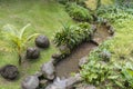 Tropical small river, Perdana Botanical Gardens Lake Gardens, Malaysia