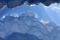 Tropical Storm Clouds - Thunder Clouds Royalty Free Stock Photo