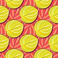 Tropical, Striped, Animal Motif. Seamless Line Pattern And The Texture Of The Cod. Modern Summer Flower, Leaf On The Brush Royalty Free Stock Photo