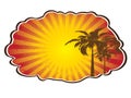 Tropical sun splash