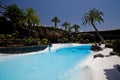 Tropical Swimming Pool Royalty Free Stock Photo