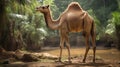 Tropical Symbolism: Absurdly Bold Camel In Brazilian Zoo