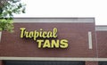 Tropical Tans, Arlington, TN Royalty Free Stock Photo