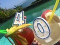40th Happy Birthday Drinks in Paradise