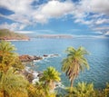 Tropical view in India Royalty Free Stock Photo