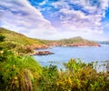 Tropical view in India Royalty Free Stock Photo