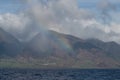 Tropical View, Lanai Lookout, Hawaii Royalty Free Stock Photo