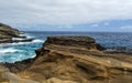 Tropical View, Lanai Lookout, Hawaii Royalty Free Stock Photo