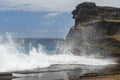 Tropical View, Lanai Lookout, Hawaii Royalty Free Stock Photo