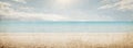 Tropical vintage beach landscape Royalty Free Stock Photo