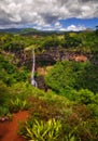 Tropical waterfall