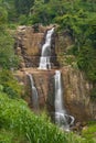 Tropical waterfall Royalty Free Stock Photo