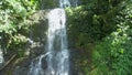 Tropical waterfall in forest - brazil, corupa, santa catarina