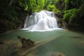 Tropical waterfall in Thailand.