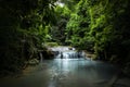 Tropical Waterfall in thailand