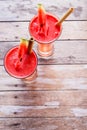 Tropical watermelon juice