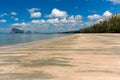 Tropical wild beach Royalty Free Stock Photo