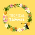 Tropical Wreath