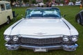 TROSA SWEDEN July 7 2016. CADILLAC model year 1960. white